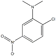 2-chloro-N,N-dimethyl-5-nitroaniline Structure