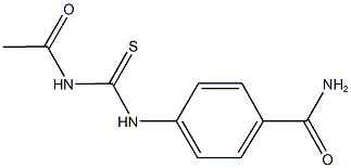 4-{[(acetylamino)carbothioyl]amino}benzamide