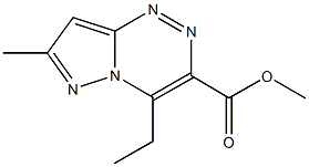 methyl 4-ethyl-7-methylpyrazolo[5,1-c][1,2,4]triazine-3-carboxylate