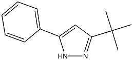 3-tert-butyl-5-phenyl-1H-pyrazole Structure