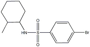  4-bromo-N-(2-methylcyclohexyl)benzenesulfonamide