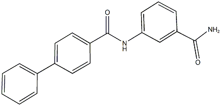 N-[3-(aminocarbonyl)phenyl][1,1'-biphenyl]-4-carboxamide|
