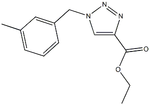  ethyl 1-(3-methylbenzyl)-1H-1,2,3-triazole-4-carboxylate