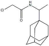 N-[1-(1-ADAMANTYL)ETHYL]-2-CHLOROACETAMIDE|N-(1-金刚烷-1-基-乙基)-2-氯-乙酰胺