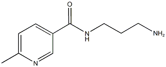 N-(3-aminopropyl)-6-methylnicotinamide Structure