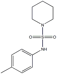 N-(4-methylphenyl)-1-piperidinesulfonamide