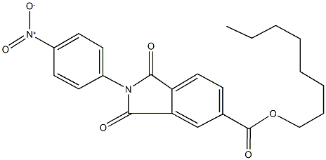 octyl 2-{4-nitrophenyl}-1,3-dioxo-5-isoindolinecarboxylate