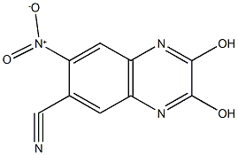  2,3-dihydroxy-7-nitro-6-quinoxalinecarbonitrile