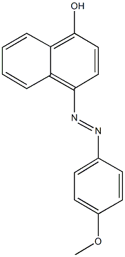 4-[(4-methoxyphenyl)diazenyl]-1-naphthol