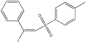 2-iodo-2-phenylvinyl 4-methylphenyl sulfone