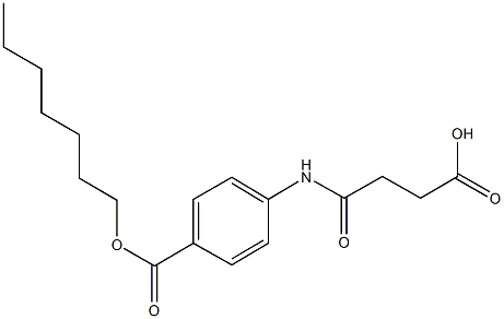 4-{4-[(heptyloxy)carbonyl]anilino}-4-oxobutanoic acid|