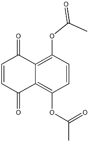 4-(acetyloxy)-5,8-dioxo-5,8-dihydro-1-naphthalenyl acetate