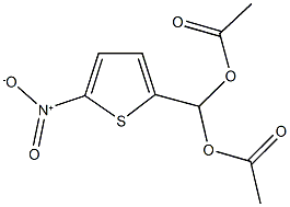 (acetyloxy){5-nitro-2-thienyl}methyl acetate