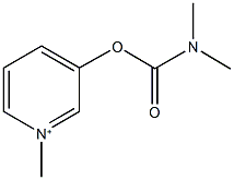 1-methyl-3-pyridiniumyl dimethylcarbamate Struktur