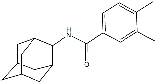 N-(2-adamantyl)-3,4-dimethylbenzamide Structure