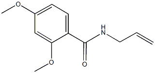N-allyl-2,4-dimethoxybenzamide Struktur
