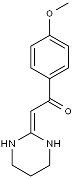 1-(4-methoxyphenyl)-2-tetrahydro-2(1H)-pyrimidinylideneethanone