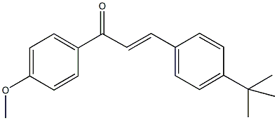 3-(4-tert-butylphenyl)-1-(4-methoxyphenyl)-2-propen-1-one