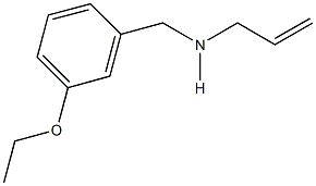 N-allyl-N-(3-ethoxybenzyl)amine 结构式