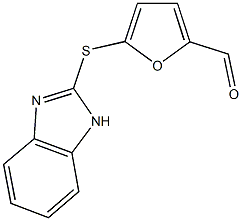 5-(1H-benzimidazol-2-ylsulfanyl)-2-furaldehyde