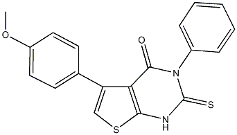 5-(4-methoxyphenyl)-3-phenyl-2-thioxo-2,3-dihydrothieno[2,3-d]pyrimidin-4(1H)-one
