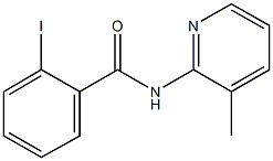 2-iodo-N-(3-methyl-2-pyridinyl)benzamide Structure