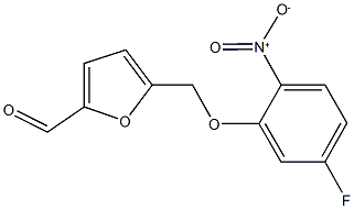 5-({5-fluoro-2-nitrophenoxy}methyl)-2-furaldehyde