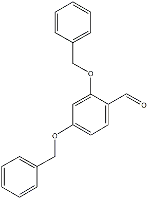 2,4-BIS(BENZYLOXY)BENZALDEHYDE Structure