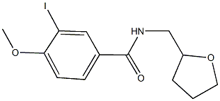 3-iodo-4-methoxy-N-(tetrahydrofuran-2-ylmethyl)benzamide|