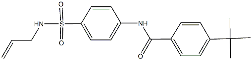 N-{4-[(allylamino)sulfonyl]phenyl}-4-tert-butylbenzamide|