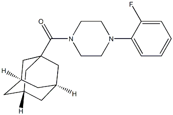  1-(1-adamantylcarbonyl)-4-(2-fluorophenyl)piperazine