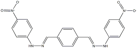 terephthalaldehyde bis({4-nitrophenyl}hydrazone) Structure