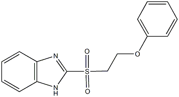  1H-benzimidazol-2-yl 2-phenoxyethyl sulfone
