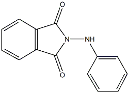 2-anilino-1H-isoindole-1,3(2H)-dione Structure