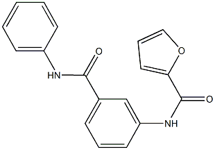 N-[3-(anilinocarbonyl)phenyl]-2-furamide
