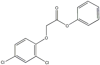 phenyl (2,4-dichlorophenoxy)acetate Struktur