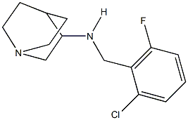  N-(1-azabicyclo[2.2.2]oct-3-yl)-N-(2-chloro-6-fluorobenzyl)amine