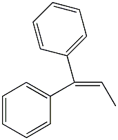 (1-phenyl-1-propenyl)benzene Structure
