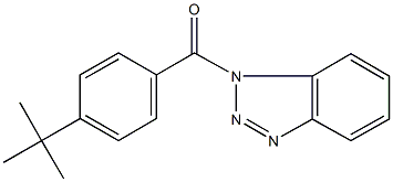 1-(4-tert-butylbenzoyl)-1H-1,2,3-benzotriazole Structure