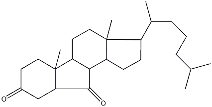 3-(1,5-dimethylhexyl)-3a,5b-dimethyltetradecahydrocyclopenta[a]fluorene-8,10-dione Structure