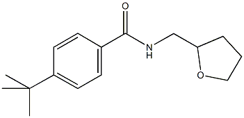 4-tert-butyl-N-(tetrahydro-2-furanylmethyl)benzamide