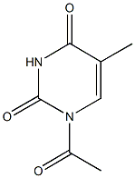 1-acetyl-5-methyl-2,4(1H,3H)-pyrimidinedione|