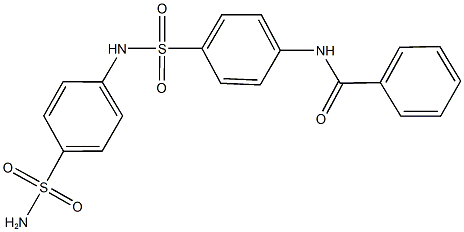 N-(4-{[4-(aminosulfonyl)anilino]sulfonyl}phenyl)benzamide