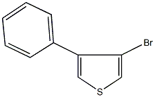 3-フェニル-4-ブロモチオフェン 化学構造式