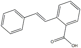 2-(2-phenylvinyl)benzoic acid Structure
