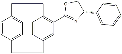 4-phenyl-2-tricyclo[8.2.2.2~4,7~]hexadeca-1(12),4,6,10,13,15-hexaen-5-yl-4,5-dihydro-1,3-oxazole Structure