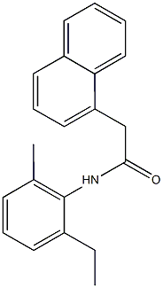 N-(2-ethyl-6-methylphenyl)-2-(1-naphthyl)acetamide