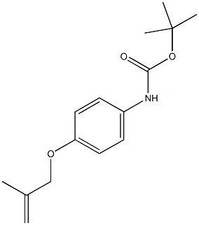 tert-butyl 4-[(2-methyl-2-propenyl)oxy]phenylcarbamate Structure