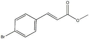 methyl 3-(4-bromophenyl)acrylate Structure