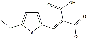 2-carboxy-3-(5-ethyl-2-thienyl)acrylate|